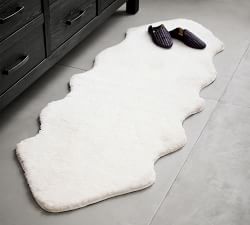 Faux Hide Bath Mat