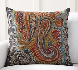 Houston Paisley Pillow Cover