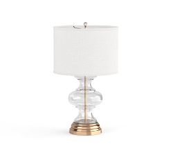 Jasmine Glass Table Lamp (29")