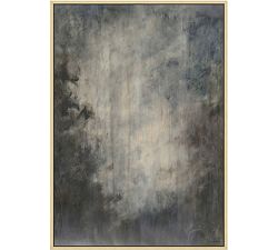 Memory Haze Framed Canvas