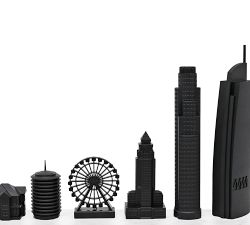 Los Angeles Chess Set