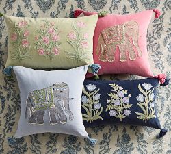 Roller Rabbit Lumbar Pillow - Thumbnail 3