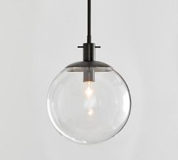 Caufield Glass Globe Pendant (12")