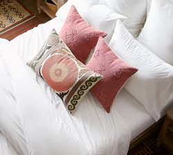 Design Crew Basics 400-Thread-Count Organic Cotton Duvet Cover &amp; Shams