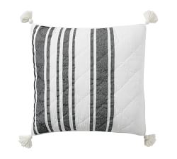 Mesa Striped Handcrafted Cotton Quilted Sham