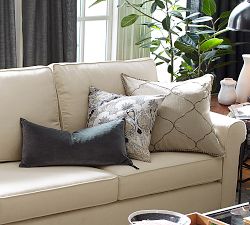 Tile Embroidered Pillow Cover