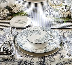 Brandon Maxwell Groveland Toile Dinner Plates - Set of 4