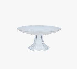 Jupiter Beaded Glass Cake Stand