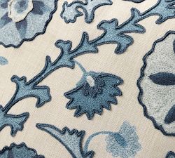 Penelope Embroidered Outdoor Pillow