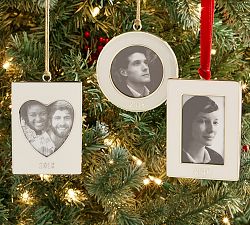 2018 Dated Enamel Frame Ornaments