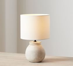 Carmen Concrete Table Lamp (8")