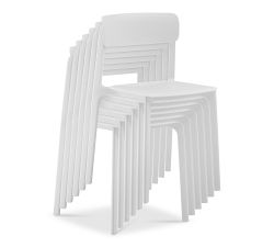 Pier Stackable Outdoor Side Chairs - Set of 2