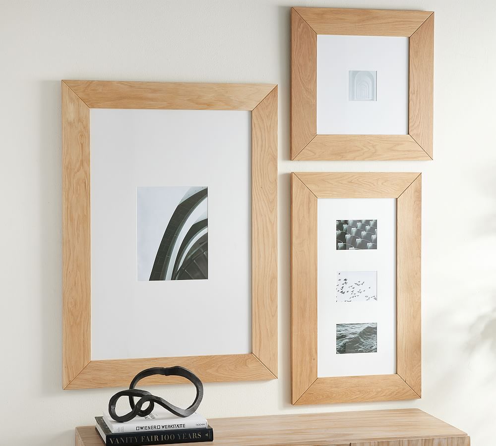 Malia Mat Oak Frames | Pottery Barn