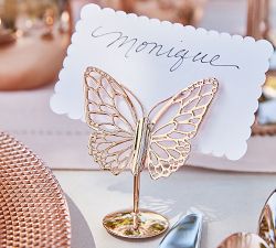 Monique Lhuillier Papillon Placecard Holder, Set of 4