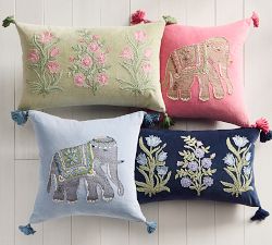 Roller Rabbit Lumbar Pillow - Thumbnail 5