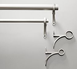 Standard Curtain Rod &amp; Wall Bracket