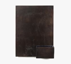 Tall Antique Rust Wall Planters