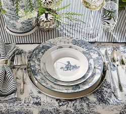 Brandon Maxwell Groveland Toile Dinner Plates - Set of 4