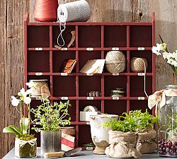 Cubby Organizer - Red