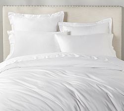 Design Crew Basics 400-Thread-Count Organic Cotton Duvet Cover &amp; Shams