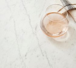 Rae Oval Pedestal Marble Dining Table