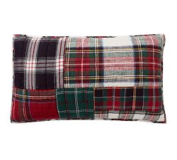 Stewart Plaid Patchwork Applique Quilted Sham