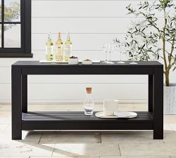 Malibu Metal Outdoor Console Table (60")