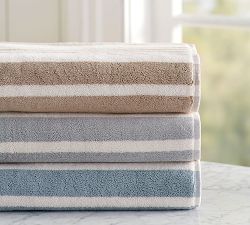 Morning Stripe Organic Towel