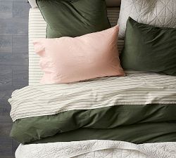 The Emily &amp; Meritt Pickstitch Organic Cotton Sham