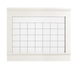 Aubrey Whiteboard Calendar - Black