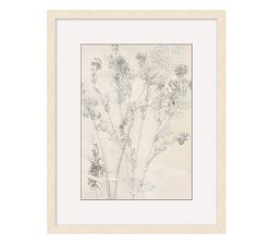Ivory Foliage Prints