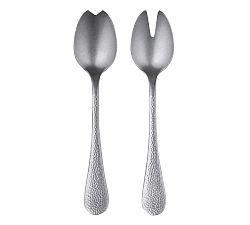 Mepra Epoque Hammered Serving Utensils - Set of 2