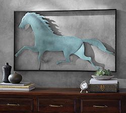 Running Horse Wall Art