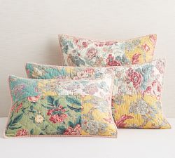 Shirley Floral Reversible Patchwork Sham