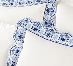 Zoe Scalloped Embroidered Sham