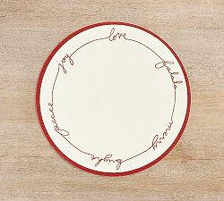 Chilewich Holiday Sentiment Placemats
