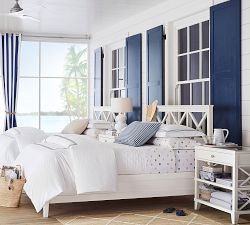 Clara Lattice Platform Bed