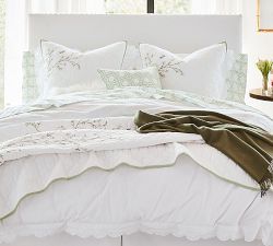 Monique Lhuillier Lucia Bamboo Sheet Set