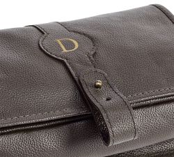 Grant Leather Hanging Travel Toiletry Bag