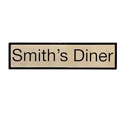 Personalized Blank Sign