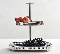 Harrison Stainless Steel Tiered Stand