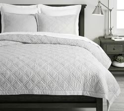 Washed Sateen Handcrafted Quilt &amp; Shams