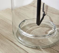 Bates Recycled Glass Table Lamp (23"-28")