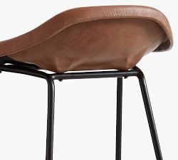 Brenner Leather Counter Stool