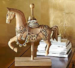Carousel Horse Jewelry Display