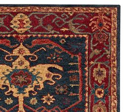 Channing Persian-Style Hand Tufted Wool Rug Swatch