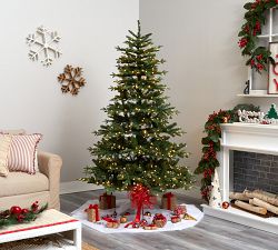 Faux Lit Montreal Spruce Tree