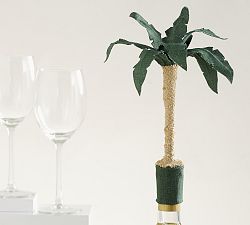 Palm Tree Wine Topper