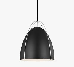 Tate Metal Pendant (14")