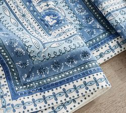 Nila Medallion Block Print Napkins - Set of 4